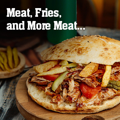 Marmaris Kebab & Pizza House calzone